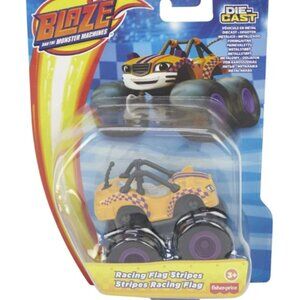 Fisher-Price Blaze & the Monster Machines Racing Flag Stripes Truck